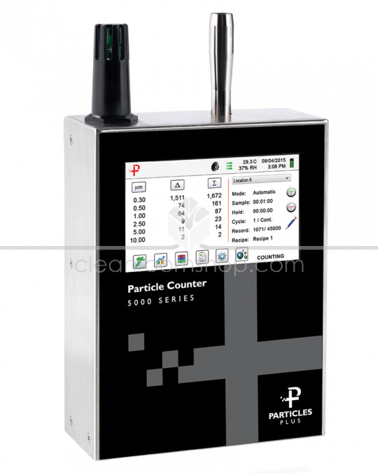 Particles Plus 5301P w/ internal pump handheld counter