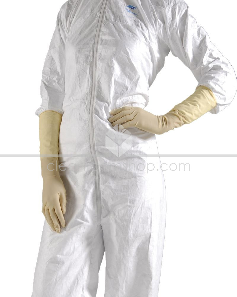 White Draper 22677 Pack of 10 Medium Latex Gloves Protective Clothing
