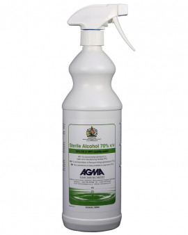 Agma Sterile 70% DE in WFI 900ml Spray 6 x 900ml