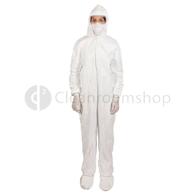 DuPont™ Tyvek® IsoClean® Sterile Hooded Coverall - Case of 20