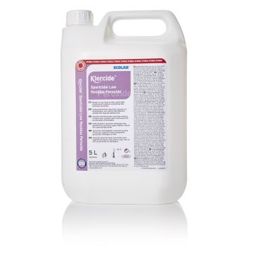 Klercide Sporicidal Low Residue Peroxide Sterile Capped 4x5L