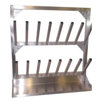 Wall Mounted Boot Drying Rack with Drip Tray