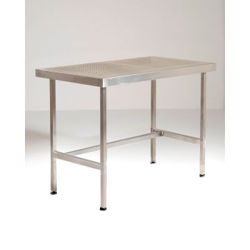 Stainless Steel Perforated Table (No Upstand & No Under Shelf)