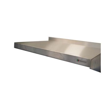 Stainless Steel Wall Mounted Shelving  - 300mm Deep