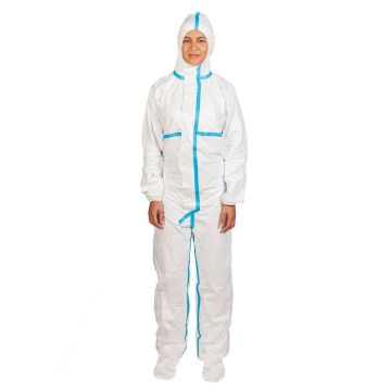 DuPont Tyvek® 600 Plus Hooded Coverall with Socks