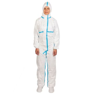 Alpha Solway Alphashield 2200 Protective Coverall Overall Suit Paint Spraying 