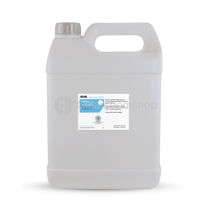 Agma Sterile High Purity Water 2 x 5L