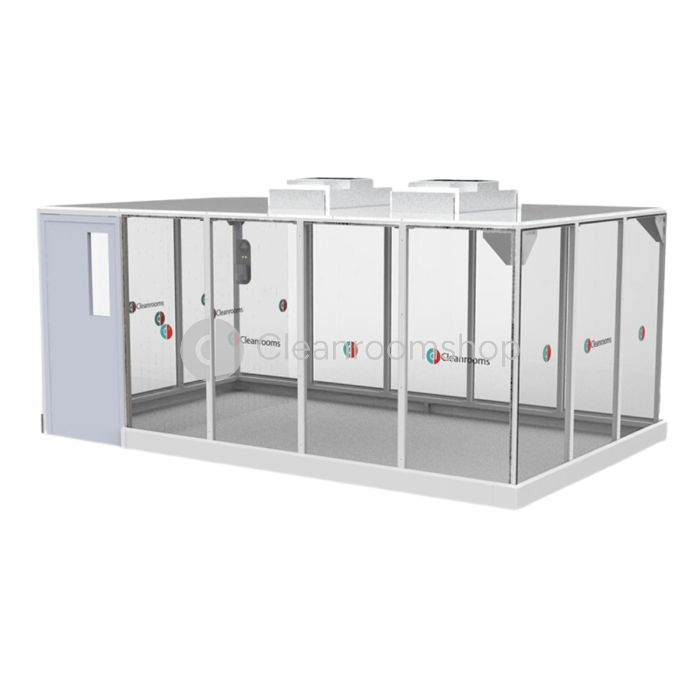 Predesigned and Premade Hardwall Modular Cleanroom - 5m x 3m - 15m²