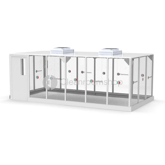 Predesigned and Premade Modular Hardwall Cleanroom - 6m x 3m - 18m²