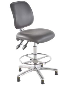 ESD Vinyl High Chair with Footring