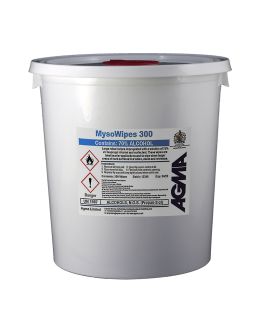 Agma MysoWipes 70% IPA -  Bucket of 300 wipes