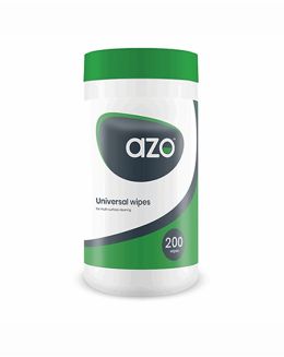 Azo  Universal Wipes 200 Canister - Case of 12