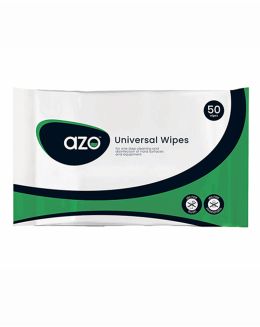 Azo  Universal Wipes 50 Pouch CE - Case of 30