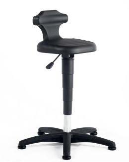 Sitting-Standing chair Flex 2 with glides