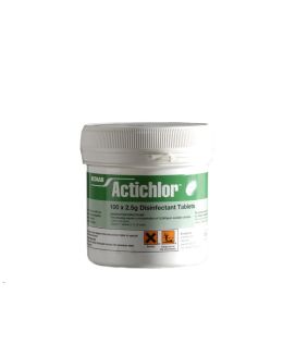Actichlor Disinfectant Tablets 2.5g - 6 x 100 Tablets