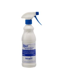 Helapet SteriClean DE Alcohol Spray Sterile 0.45L - 1 case