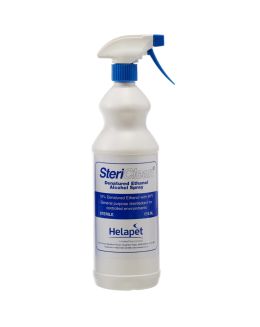 Helapet SteriClean DE Alcohol Spray Sterile 0.9l - 1 case