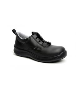 Toffeln SafetyLite Lace Up - Black