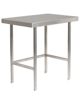 Stainless Steel Table / Bench (No Upstand & No Under Shelf)