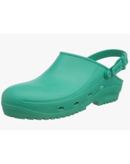 SteriKlog™ Toffeln Clean Clog Green - With Heelstrap