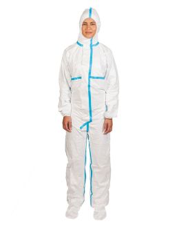 DuPont™ Tyvek® 600 Plus Hooded Coverall with Socks