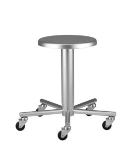 Stainless Steel Stool without Backrest