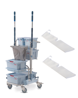 FREE Vileda CE Pre-Prepared Trolley worth over £2000 with purchase of 100 cases of Mopheads