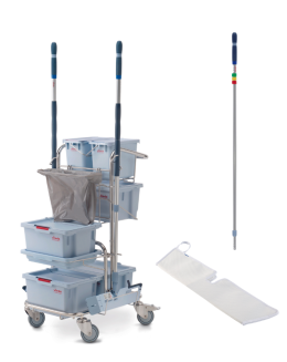 CE Pre-Prepared Trolley Mopping System Bundle