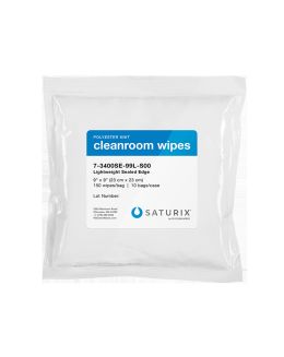 100% Polyester Knit Cleanroom Wipes 145gsm 9" 10 x 150 wipes