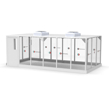Predesigned and Premade Modular Hardwall Cleanroom - 6m x 3m - 18m²