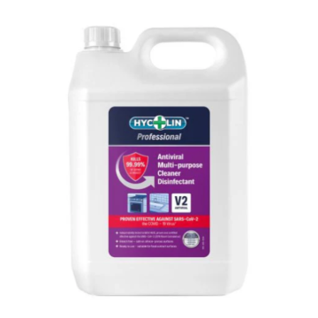 V2 Hycolin Professional Antiviral Multipurpose Cleaner Disinfectant (5L)
