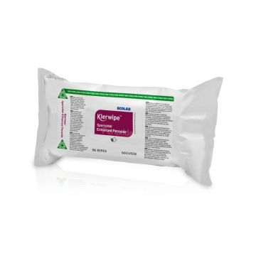 Klerwipe™ Non-Sterile Sporicidal Enhanced Peroxide Wipes 