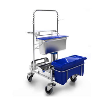 Saturix Stainless Steel Cart with Precision Dosing