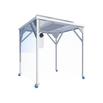 Pre-Designed Softwall Cleanroom - 2m x 2m x 2.1m - Mobile