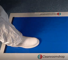 Cleanroom tacky mat